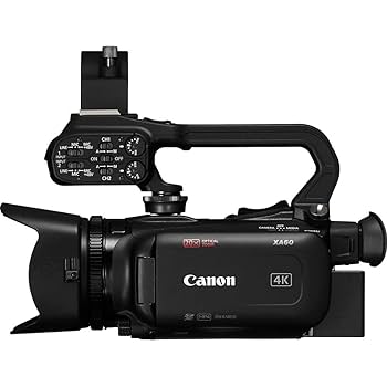 Amazon | Canon XA60 プロフェッショナル UHD 4K ビデオカメラ